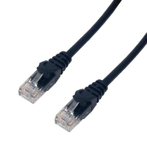 CAT6A U/UTP Patch cable - 5m Black - Achat / Vente sur grosbill.com - 0