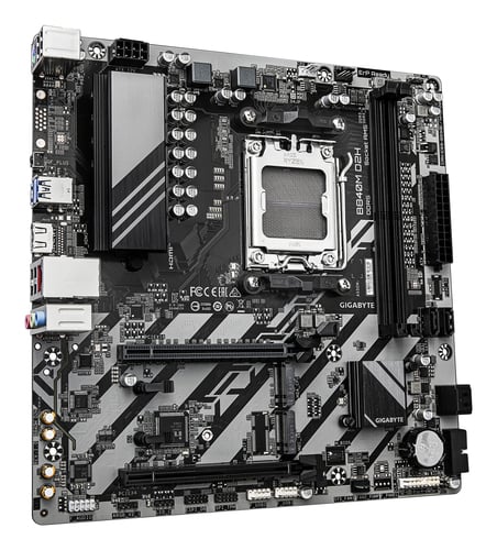 Gigabyte B840M D2H Micro-ATX  - Carte mère Gigabyte - grosbill.com - 2