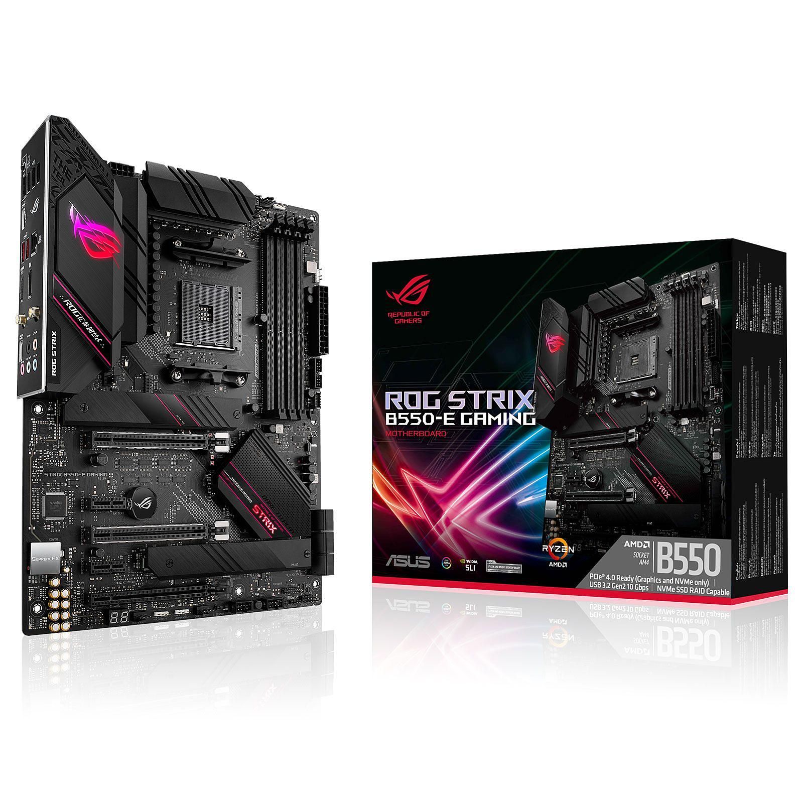 Asus ROG STRIX B550-E GAMING ATX  - Carte mère Asus - grosbill.com - 0