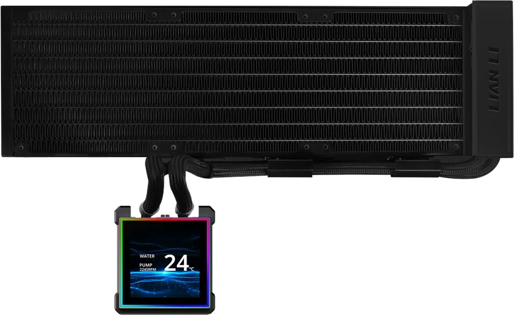 Lian-Li HydroShift II OLED Curved Fanless noir - Watercooling - 0