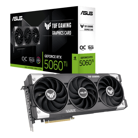 Asus TUF Gaming GeForce RTX 5060 Ti 16GB GDDR7 OC Edit - Carte graphique - 0
