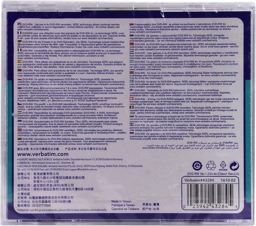 DVD-RW/4.7GB 4x AdvAZO JewelCase 5pk - Achat / Vente sur grosbill.com - 2