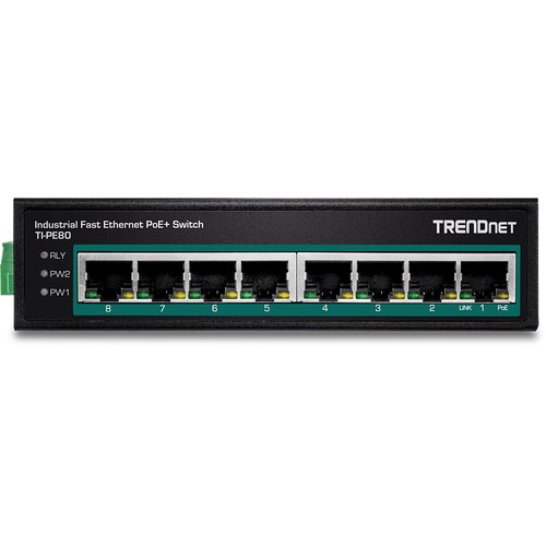 8-PORT IND.FAST ETH POE+ SWITCH - Achat / Vente sur grosbill.com - 2