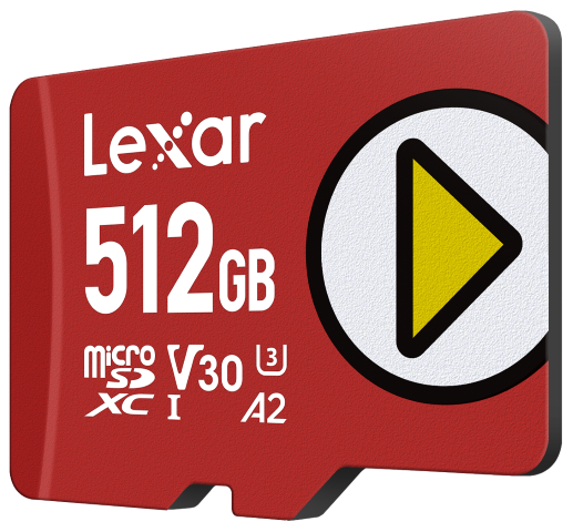 Lexar Play - microSDXC 512GB Global - Carte mémoire Lexar - 1