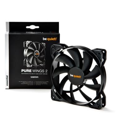 be quiet! Case Fan Pure Wings 2 120mm - Ventilateur boîtier - 0