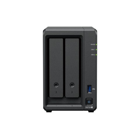 Synology DS725+ - 2 baies avec 2 disques de 8To HAT3310-8T - Serveur NAS - 1