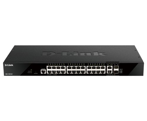 D-Link 24 ports GE+2 10GE ports+2 SFP+Smar