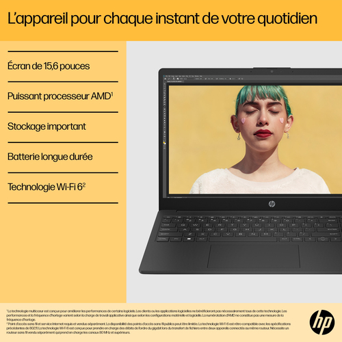 HP B23A7EA#ABF - PC portable HP - grosbill.com - 12