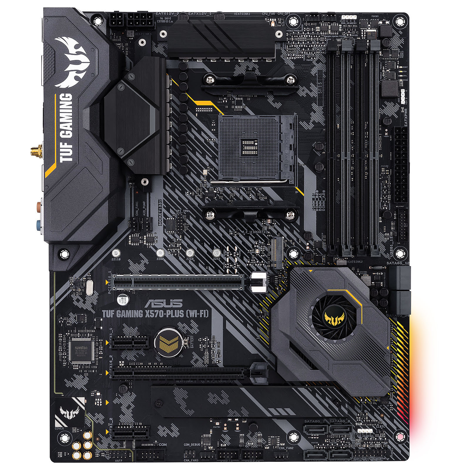 Asus TUF GAMING X570-PLUS WiFi ATX  - Carte mère Asus - 4