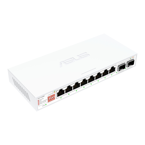 Switch Asus QG-U1080 - 8 Ports, 2,5G et 2 Ports 10G - grosbill.com - 2