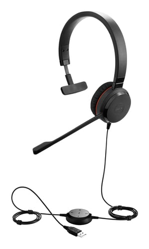 Jabra Evolve 30 II UC Mono Noir - Micro-casque - grosbill.com - 3