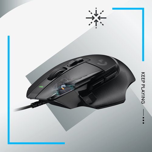Logitech G502 X BLACK - Souris PC Logitech - grosbill.com - 2