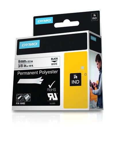Dymo POLISTER PERMANENTE RHINO - Achat / Vente Consommable imprimante sur grosbill.com - 1