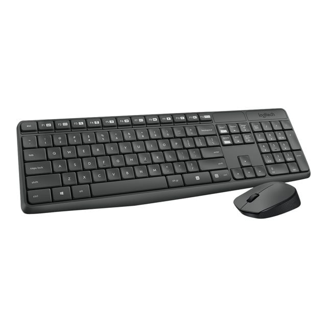 Logitech Ensemble clavier-souris sans fil MK235 - Noir - Packs Clavier  sourisfavorable à acheter dans notre magasin