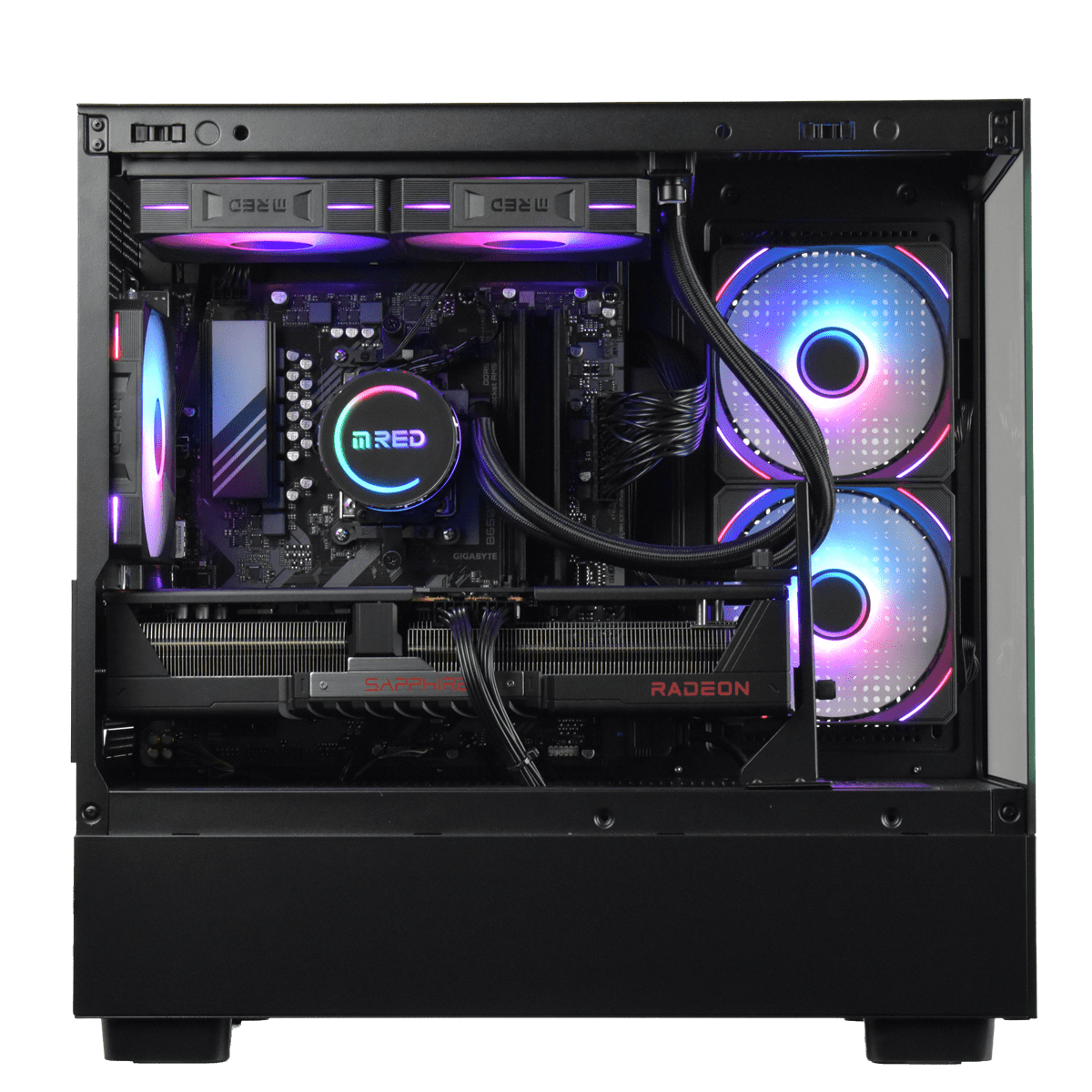 Grosbill GLADIATOR - R7-8700F/9070XT/32Go/1To (0825-GB) (PCG-10602708) - Achat / Vente PC Fixe sur grosbill.com - 1
