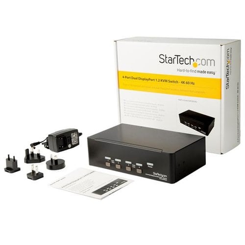 4 PORT KVM SWITCH - 4K60 - Achat / Vente sur grosbill.com - 4