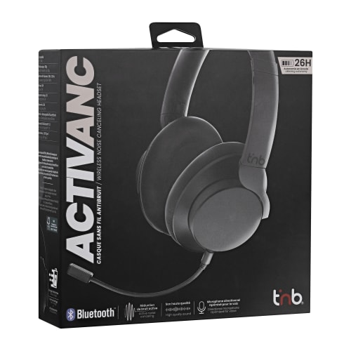 T'nB ACTIVANC Stereo Noir - Micro-casque - grosbill.com - 1