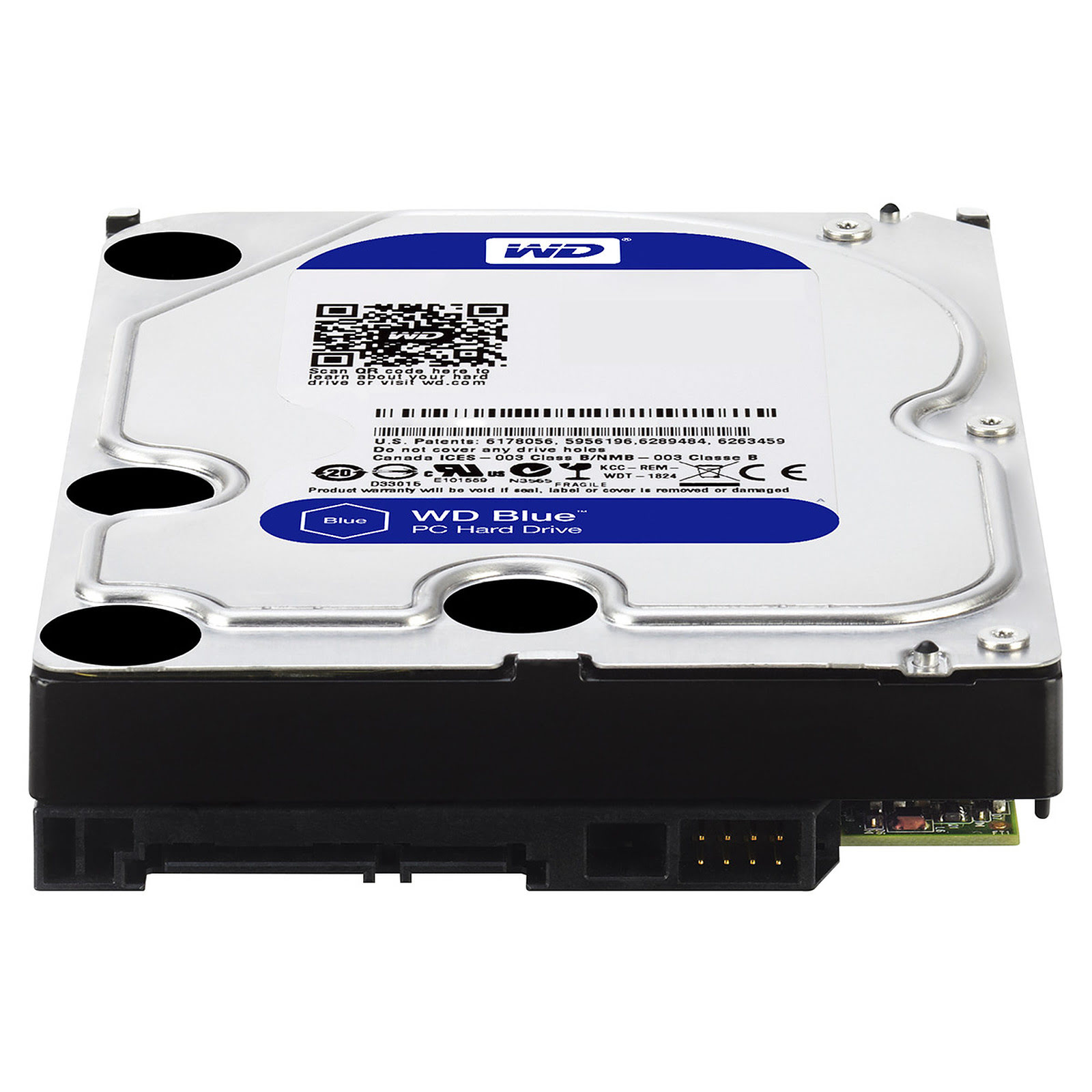 Disque dur interne Western Digital 5 To 7200 tr/min SATA III 3,5 noir