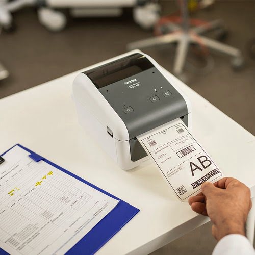 TD-4410D Labelprinter   (TD4410DXX1) - Achat / Vente sur grosbill.com - 5