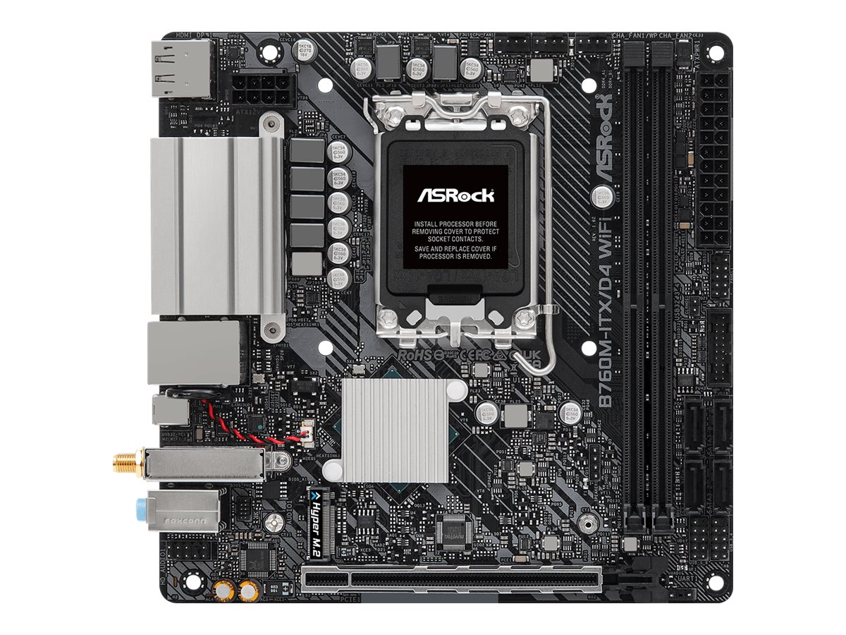 ASRock B760M-ITX/D4 WIFI - LGA1700/DDR4/ITX