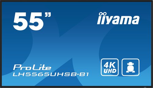 LH5565UHSB-B1 54.6IN IPS 4K - Achat / Vente sur grosbill.com - 1