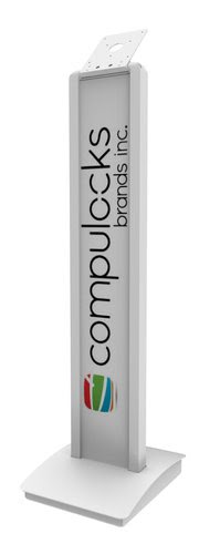 Tablet Floor Stand Mount BrandME White - Achat / Vente sur grosbill.com - 1
