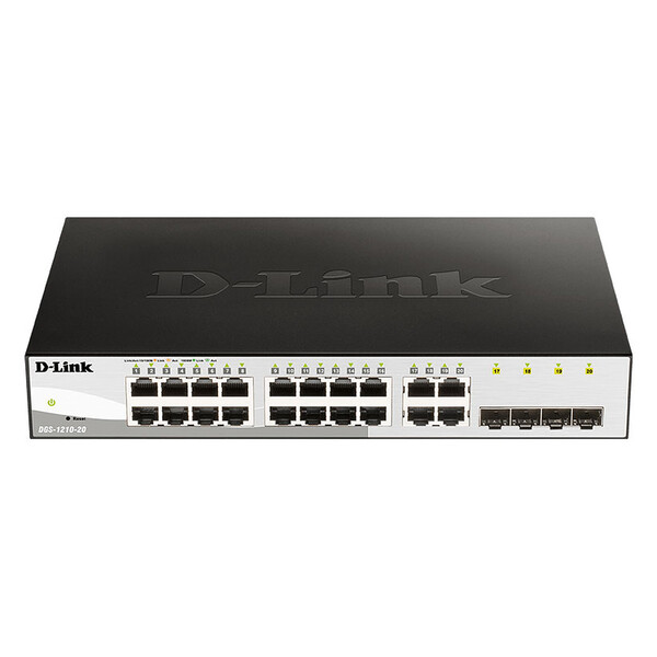 D-Link 24 Ports Gigabit + 4 Ports SFP -DGS-1210-28/E