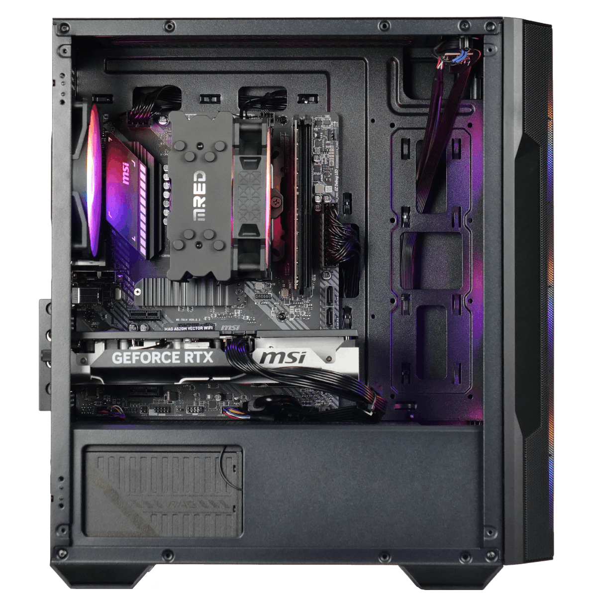Grosbill LITTLE REQUIEM - R5-5500/5060Ti-8G/16Go/500Go (PCG-10603145) - Achat / Vente PC Fixe sur grosbill.com - 1