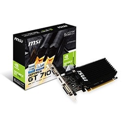 MSI GT 710 2GD3H LP - GT710/2Go/HDMI/DVI