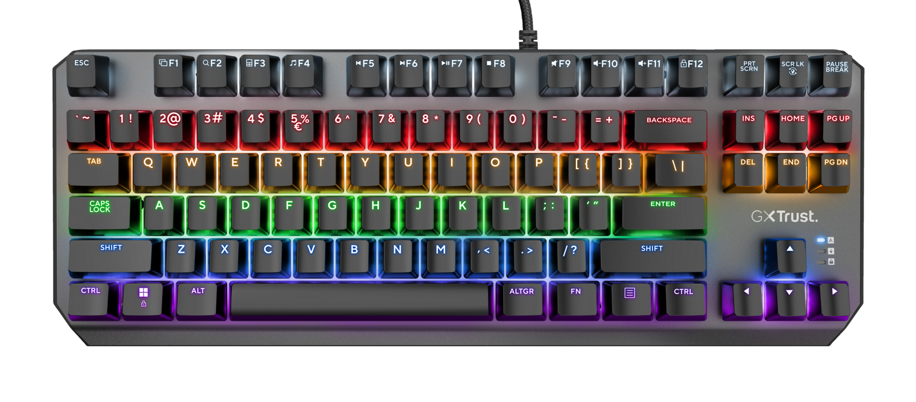 Trust Callaz TKL - Clavier PC Trust - grosbill.com - 0