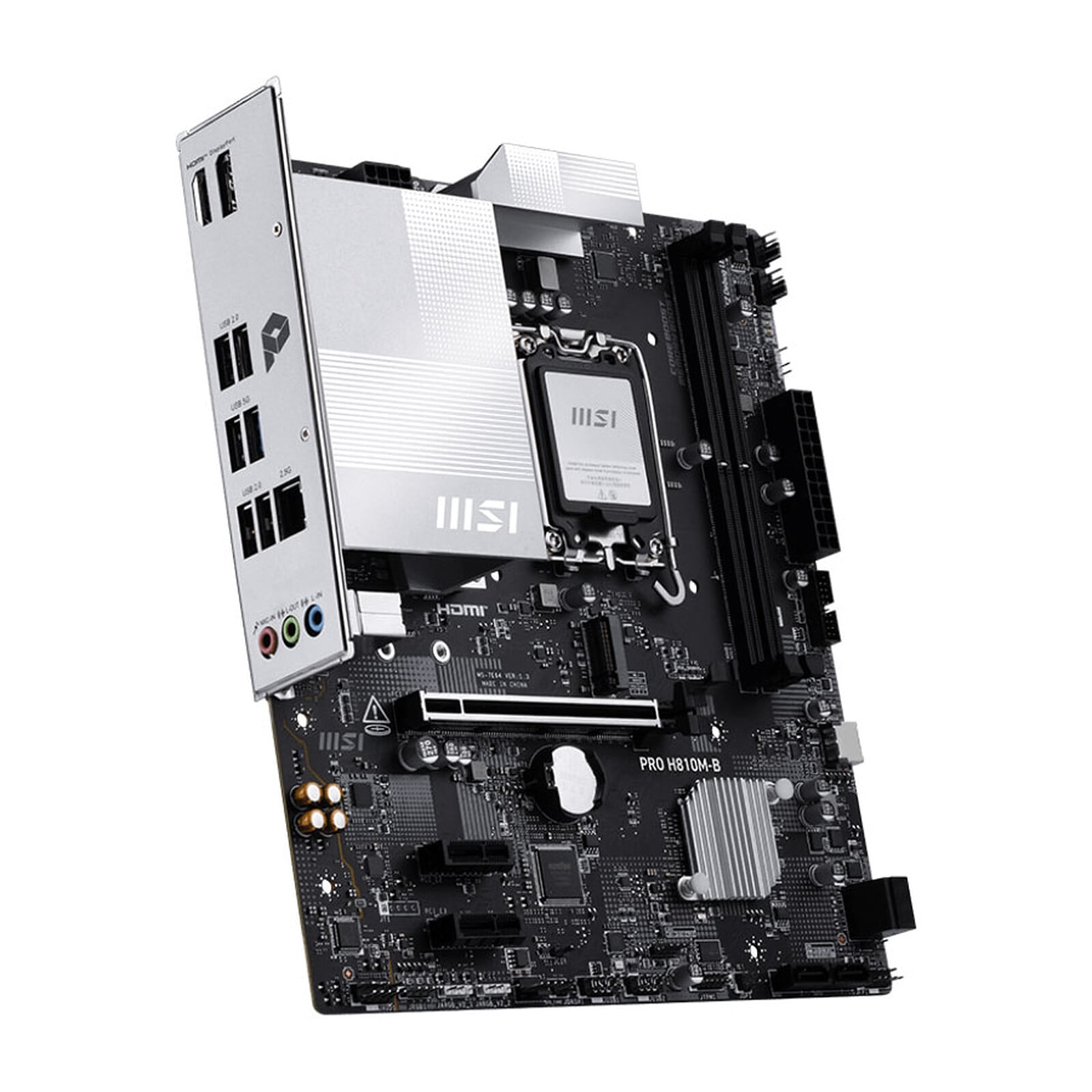 MSI PRO H810M-B Micro-ATX  - Carte mère MSI - grosbill.com - 3