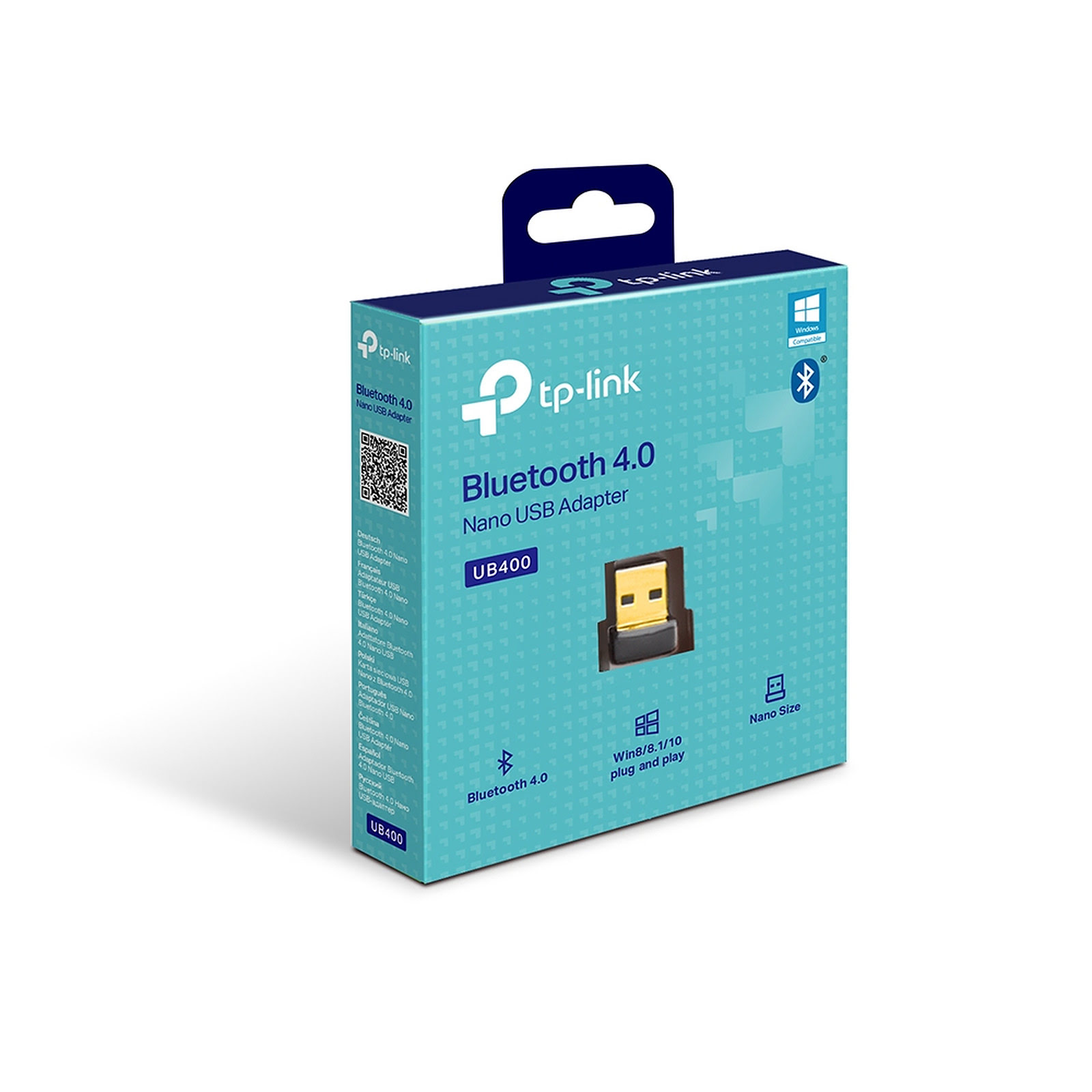 Adaptateur USB Bluetooth 4.0 Nano UB400   - Connectique PC - 1