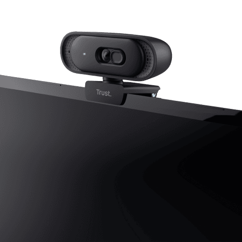 Trust Tomar 2K QHD/USB-C/USB-A/Noir - Webcam - grosbill.com - 1