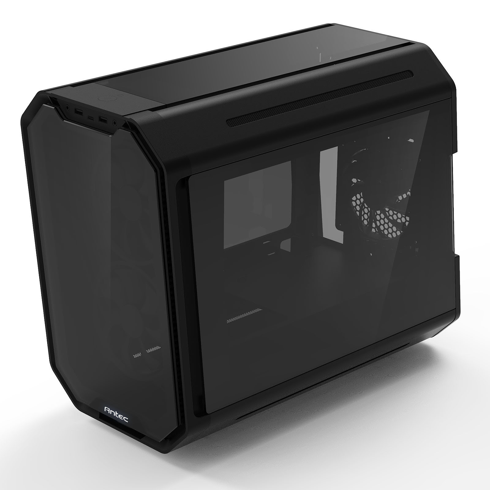 Antec Dark Cube Noir - Boîtier PC Antec - grosbill.com - 1