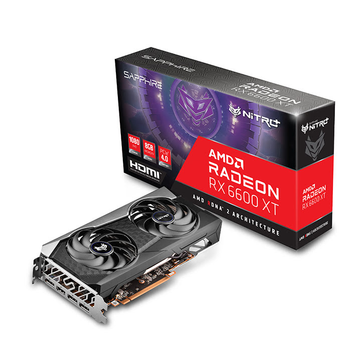 Nitro+ RX 6600 XT GAMING OC 8GB - RX6600XT/8G