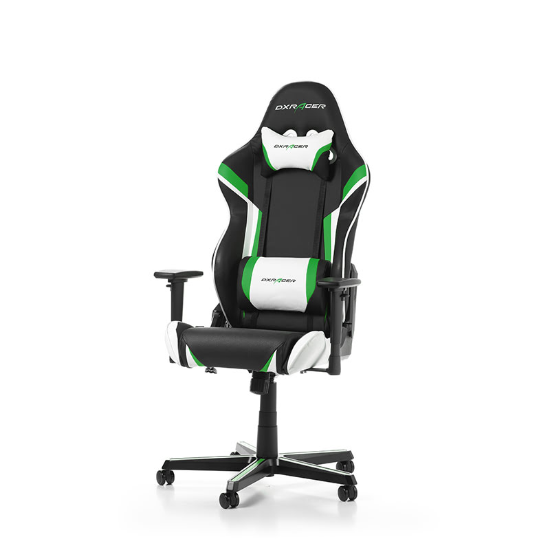 DXRacer Racing R288-NEW Noir/Vert - Siège PC Gamer - grosbill.com - 0
