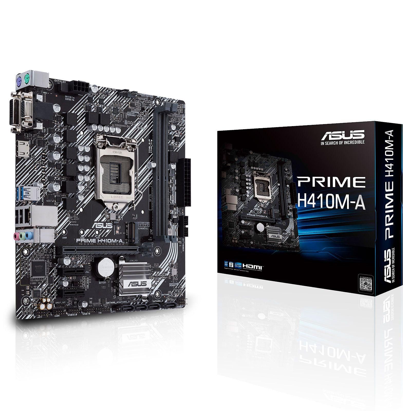 Asus PRIME H410M-A Micro-ATX  - Carte mère Asus - grosbill.com - 0