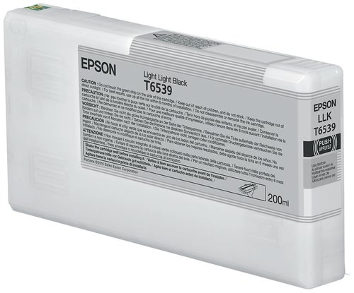 Epson Ink/T6539 Ultrachrome HDR 200ml LLBK