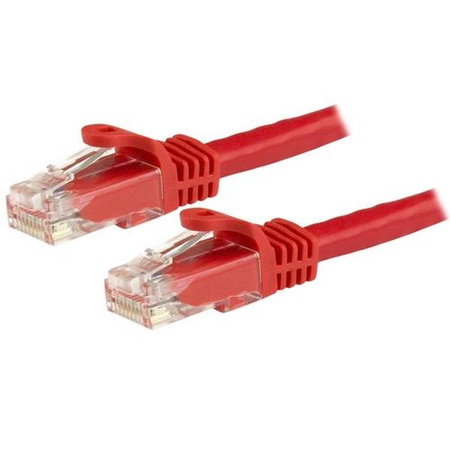 StarTech 3m Red Snagless UTP Cat6 Patch Cable