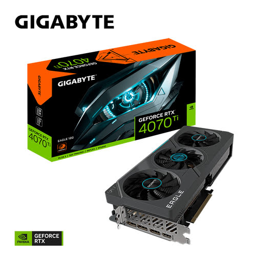 Gigabyte GeForce RTX 4070 Ti EAGLE 12G - Carte graphique Gigabyte - 1