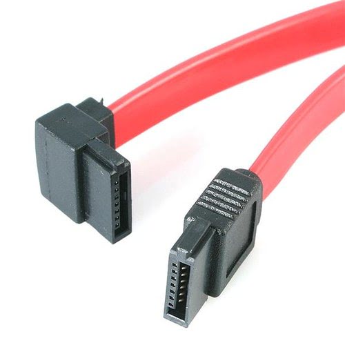 6in 15cm SATA to Left Angle SATA Cable - Achat / Vente sur grosbill.com - 0