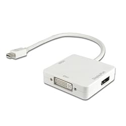 Convertisseur mini DisplayPort vers HDMI/DVI/DP