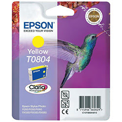 Epson Cartouche Claria T0804 Jaune