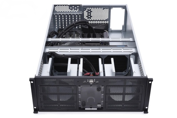 Alphacool Rack ES 4U Gris - Boîtier PC Alphacool - grosbill.com - 8
