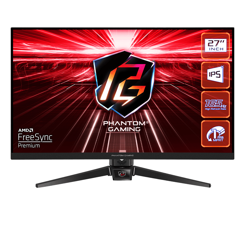 ASRock 27 pouces  90LXA050-A0E1A0V - Ecran PC ASRock - grosbill.com - 0