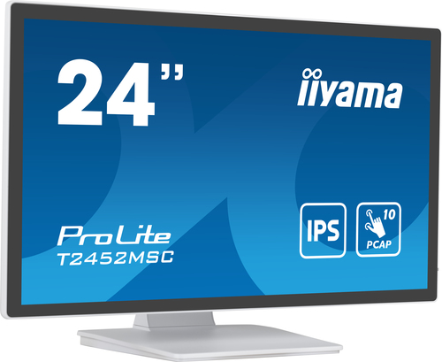 Iiyama 24 pouces  T2452MSC-W1 - Ecran PC Iiyama - grosbill.com - 1