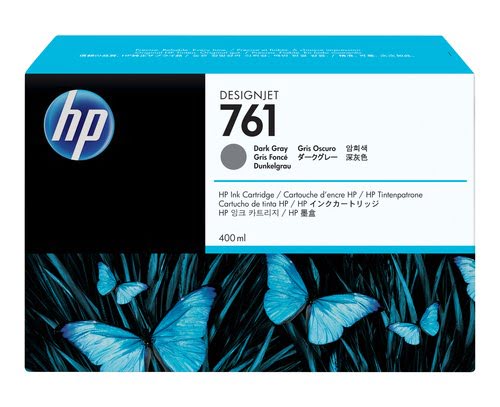 HP HP No 761 Ink Cart/Dark Grey 400ml - Achat / Vente Consommable imprimante sur grosbill.com - 0