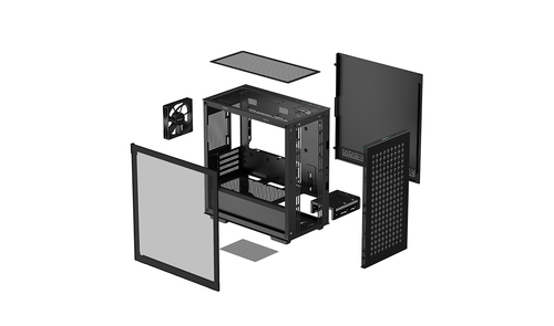 Deepcool CH370 Noir Noir - Boîtier PC Deepcool - grosbill.com - 10