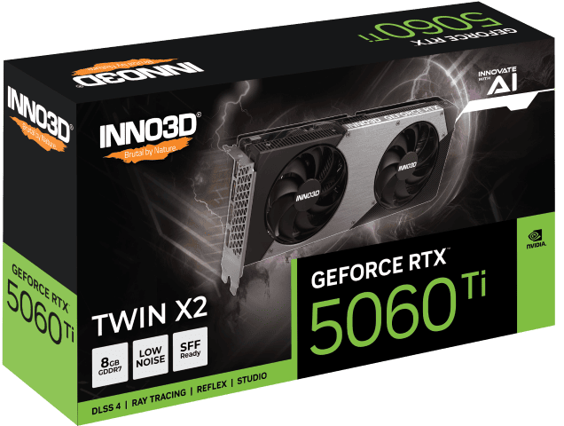 Inno3D GEFORCE RTX 5060 Ti X2 8GB#  - Carte graphique Inno3D - 2