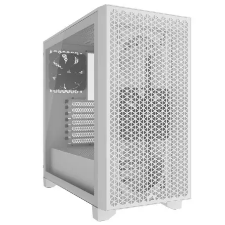 image produit Corsair 3000D Airflow Blanc - MT/Sans Alim/ATX Grosbill